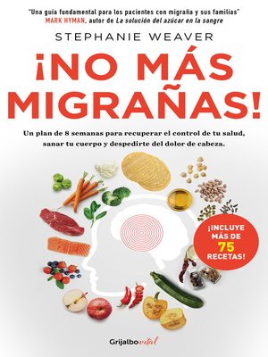 cover image of ¡No más migrañas! (Colección Vital)